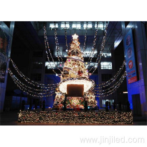 Gold LED Glow Christmas Tree